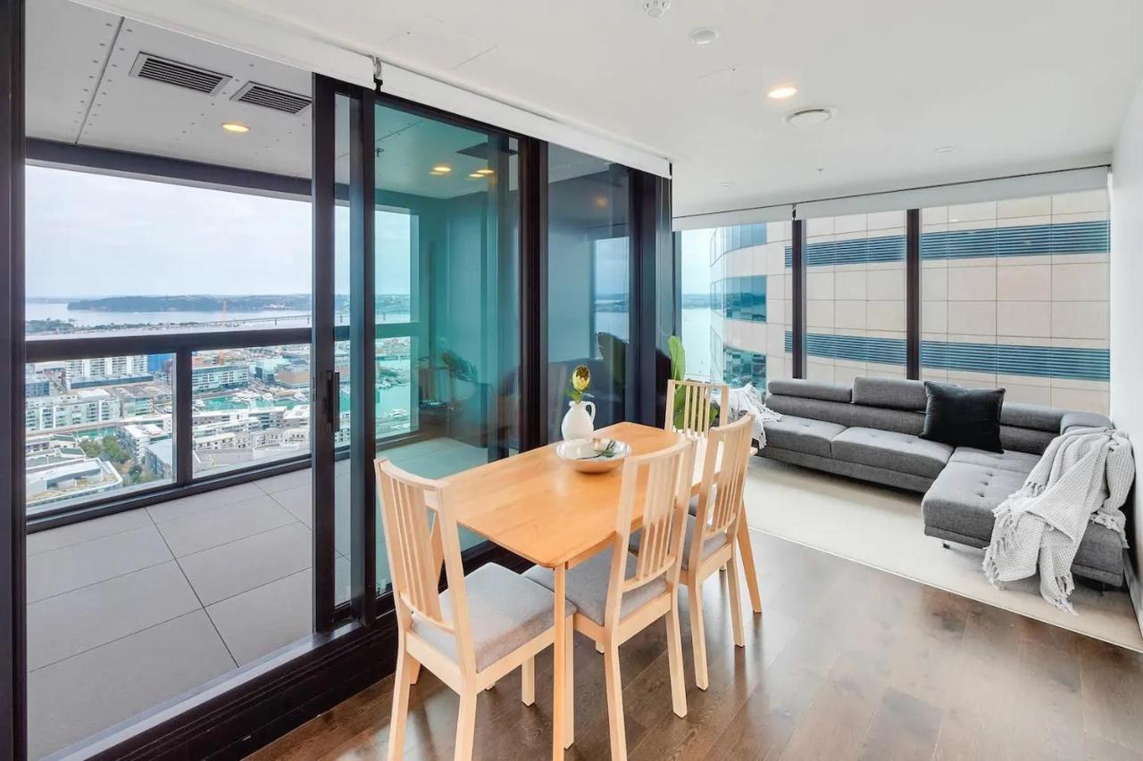 Amazing Harbour, Skytower And Rangitoto Views Apartment Auckland Bagian luar foto