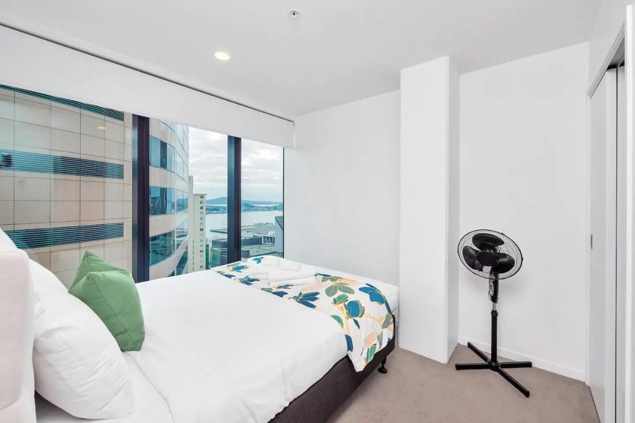 Amazing Harbour, Skytower And Rangitoto Views Apartment Auckland Bagian luar foto