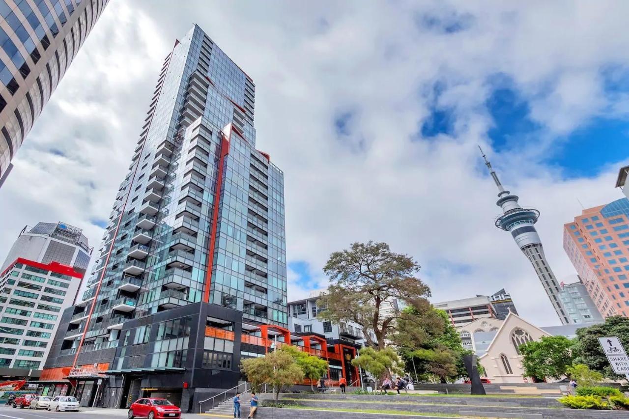 Amazing Harbour, Skytower And Rangitoto Views Apartment Auckland Bagian luar foto